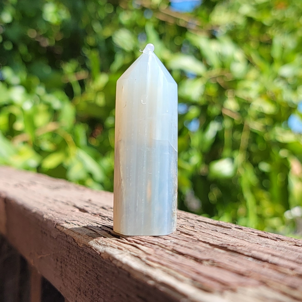 2.5" BOTSWANA AGATE TOWER